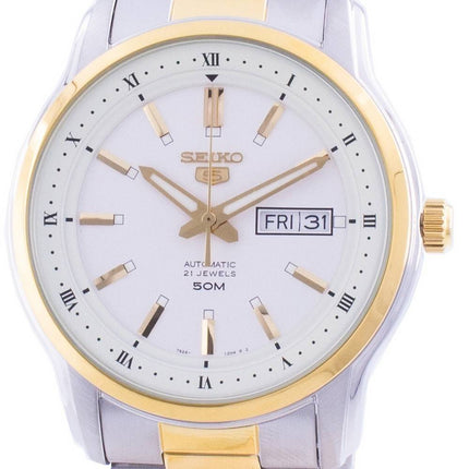 Seiko 5 Automatic White Dial SNKP14 SNKP14K1 SNKP14K Men's Watch