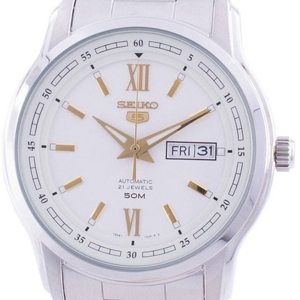 Seiko 5 Automatic White Dial SNKP15 SNKP15K1 SNKP15K Men's Watch