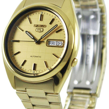 Seiko 5 Automatic Gold Dial SNXL72K1 SNXL72K Men's Watch