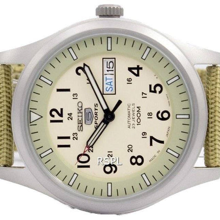 Seiko 5 Military Automatic Sports SNZG07J1 SNZG07J SNZG07 Men's Watch