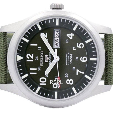 Seiko 5 Military Automatic Sports SNZG09K1 SNZG09 SNZG09K Men's Watch