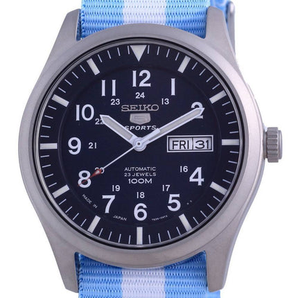 Seiko 5 Sports Automatic Polyester SNZG11J1-var-NATO24 100M Men's Watch