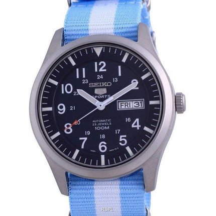 Seiko 5 Sports Automatic Polyester SNZG11K1-var-NATO24 100M Men's Watch