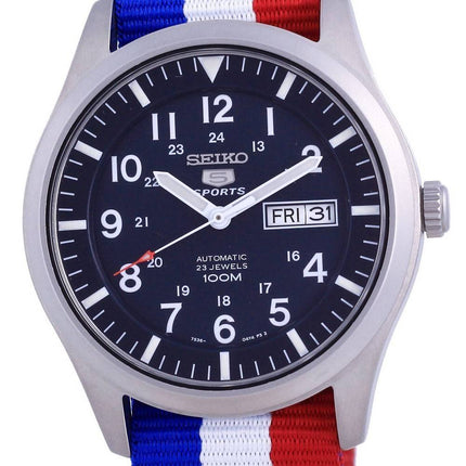 Seiko 5 Sports Automatic Polyester SNZG11K1-var-NATO25 100M Men's Watch