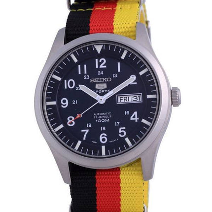 Seiko 5 Sports Automatic Polyester SNZG11K1-var-NATO26 100M Men's Watch