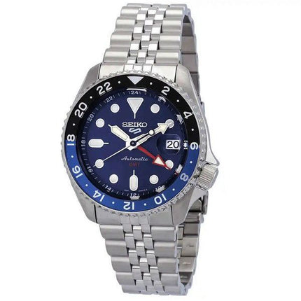 Seiko 5 Sports Blueberry GMT SKX Re-Interpretation Automatic SSK003 SSK003K1 SSK003K 100M Men's Watch