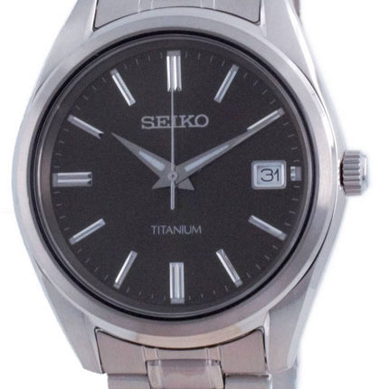 Seiko Discover More Titanium Quartz SUR375 SUR375P1 SUR375P 100M Men's Watch