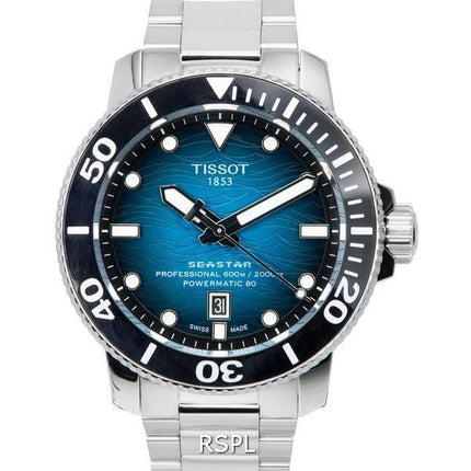Tissot Seastar 2000 Professional Powermatic 80 Divers T120.607.11.041.00 T1206071104100 600M Men's Watch