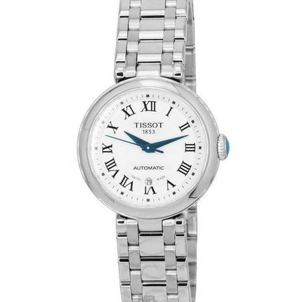 Tissot T-Lady Bellissima Stainless Steel White Dial Automatic T126.207.11.013.00 T1262071101300 Women's Watch