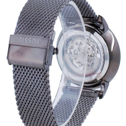 Refurbished Fossil Neutra Skeleton Stainless Steel Automatic ME3185 Men's Watch