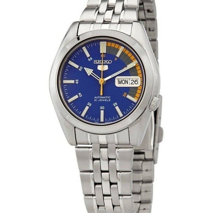 Refurbished Seiko 5 Stainless Steel Blue Dial Automatic SNK371K1 Men's Watch