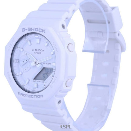 Refurbished Casio G-Shock Analog Digital Resin Strap White Dial Quartz GMA-S2100-7A 200M Women's Watch