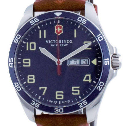 Victorinox Fieldforce Blue Dial Stainless Steel Quartz 241848 100M Men's Watch