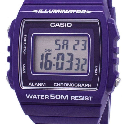 Casio Youth Digital Alarm Chronograph W-215H-6AVDF W-215H-6AV Unisex Watch