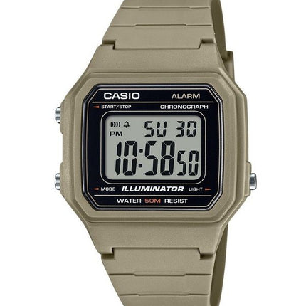 Casio Youth Digital Resin Strap Quartz W-217H-5AV Men's Watch