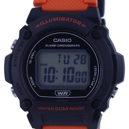 Casio Youth Digital Alarm Quartz W-219H-4AV W219H-4 Men's Watch