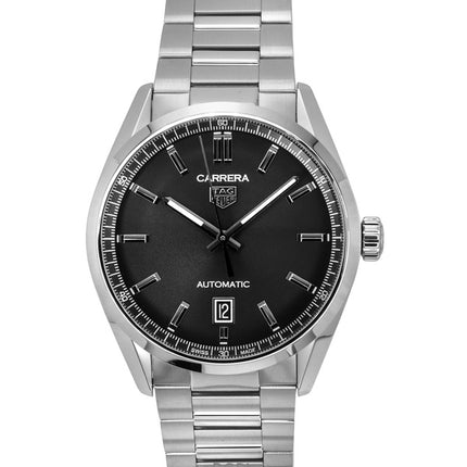 Tag Heuer Carrera Date Stainless Steel Black Dial Automatic WBN2110.BA0639 100M Men's Watch