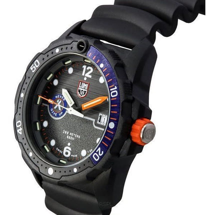 Luminox Bear Grylls Survival SEA Rubber Strap Black Dial Quartz Diver's XB.3723 200M Men's Watch