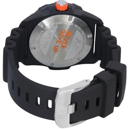 Luminox Bear Grylls Survival SEA Rubber Strap Black Dial Quartz Diver's XB.3723 200M Men's Watch