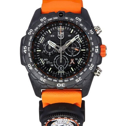 Luminox Bear Grylls Survival Master Series Chronograph Black Dial Quartz Diver's XB.3749 300M Men's Watch With Compass