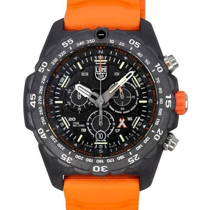 Luminox Bear Grylls Survival Master Series Chronograph Black Dial Quartz Diver's XB.3749 300M Men's Watch With Compass