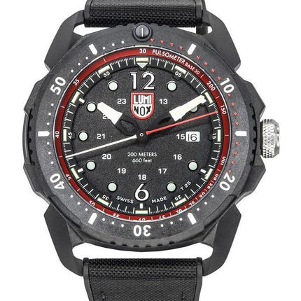 Luminox ICE SAR Artic Rubber Strap Black Dial Quartz Diver's XL.1051 200M Men's Watch