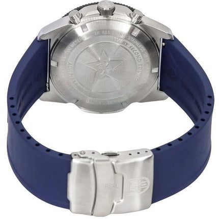 Luminox Pacific Diver Chronograph Navy Rubber Strap Black Dial Quartz Diver's XS.3143 200M Men's Watch