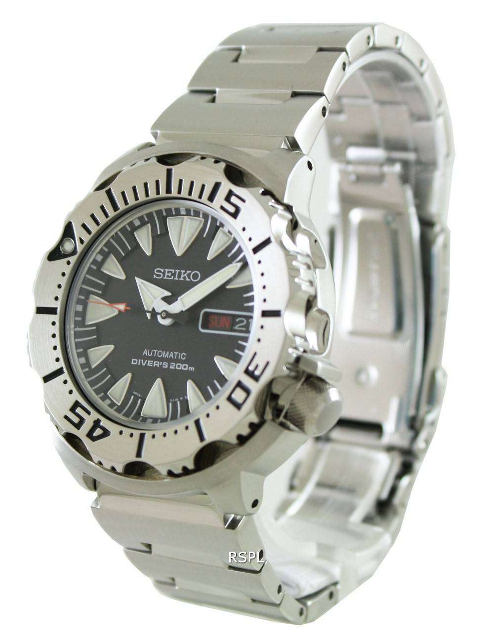 Seiko Monster Automatic Divers SRP307K1 SRP307K SRP307 Mens Watch ...