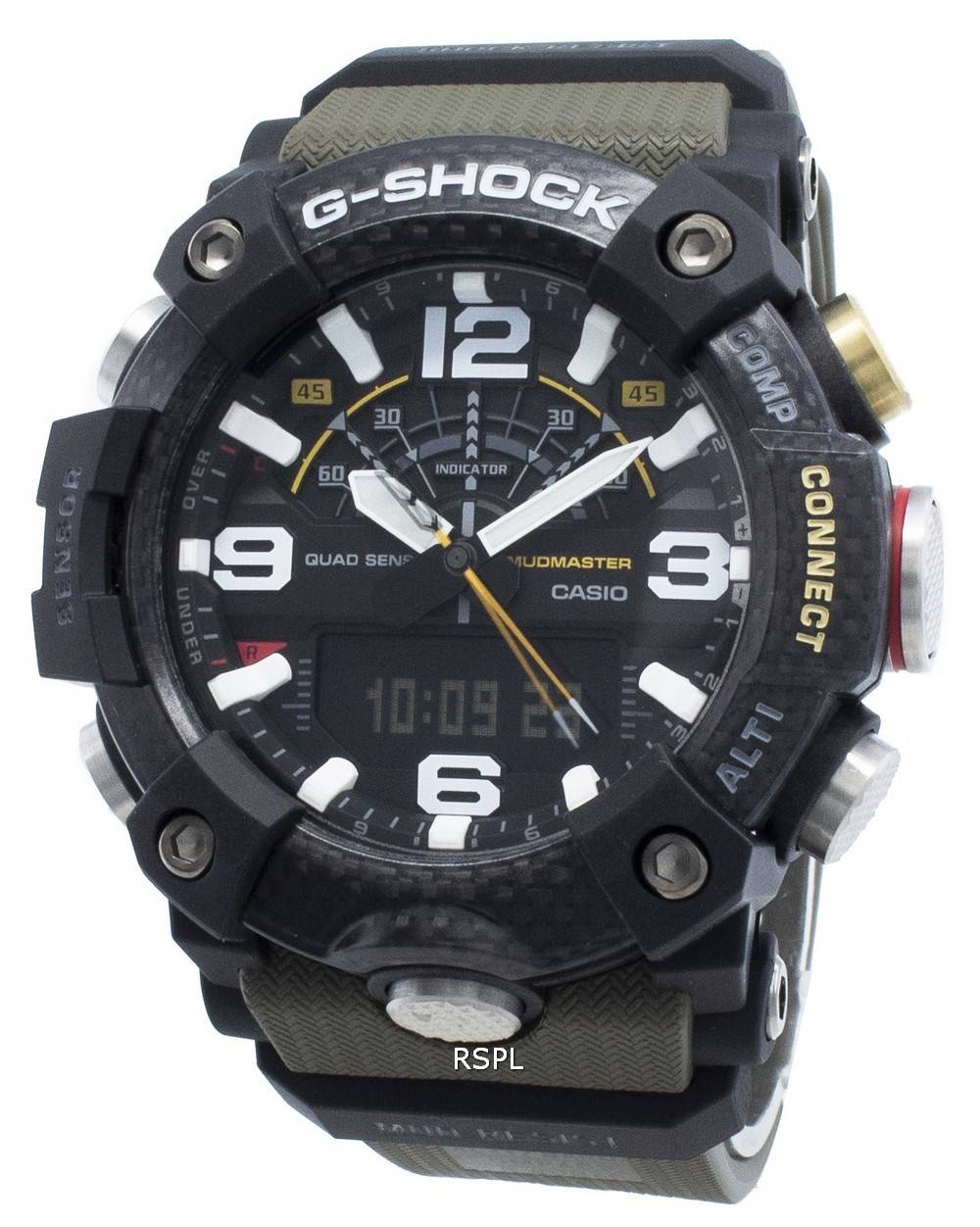 Casio G-Shock Mudmaster GG-B100-1A3 World Time 200M Men's Watch ...